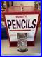 Vintage Coin Operated Pencil Dispenser Machine Quality 25c 1970s AMAZING cond
