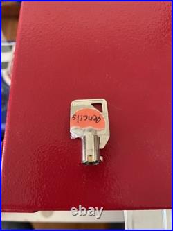 Vintage Coin Operated Pencil Dispenser Machine Quality 25c 1970s AMAZING cond