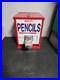 Vintage Coin Operated Pencil Dispenser Machine Quality 25c 1970s with Keys Works