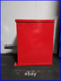 Vintage Coin Operated Pencil Dispenser Machine Quality 25c 1970s with Keys Works