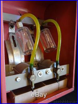 Vintage Coin Operated Perfume Vending Machine Dispenser 1950's Pink