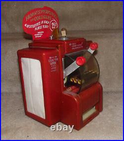 Vintage Coin Operated Perfume Vending Machine. RARE