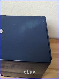 Vintage Coin Operated Quality Pencils Pencil Dispenser Blue