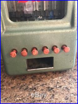 Vintage Coin Operated Stoner Fresh Gum Machine Penny Operated Chewing Gum