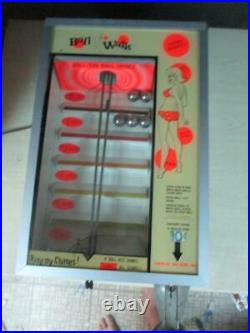 Vintage Cointronics Ball Walk Game Bar Trade Stimulatoer Arcade Rare
