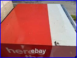 Vintage Coke Coca-Cola Machine Cavalier C4-104 vending Machine Please Read