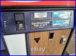Vintage Coke Coca-Cola Machine Cavalier C4-104 vending Machine Please Read