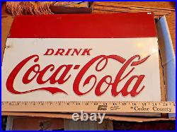 Vintage Coke Coca Cola Vending Machine Section