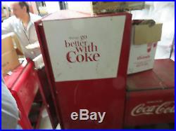 Vintage Coke Cola Cavalier Soda Bottle Vending Machine Upright. #4