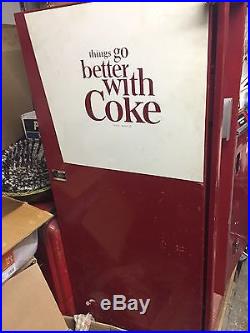 Vintage Coke Cola Cavalier Soda Bottle Vending Machine Upright. #4