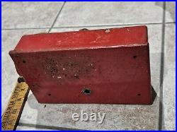 Vintage Coke Machine Changer Coin box Deposit Sign 10 Cent Sign Coca-Cola Penny