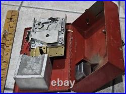 Vintage Coke Machine Changer Coin box Deposit Sign 10 Cent Sign Coca-Cola Penny