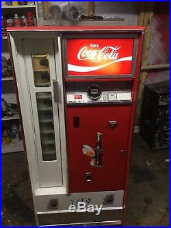 Vintage Coke Vending Machine Calviler Vendo Custom Restored