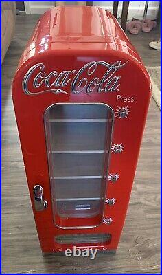 Vintage Coke Vending Machine Mini Red Retro Kitchen Fridge Ice Coca Cola Reward