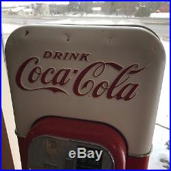 Vintage Collectible Vendo Model 44 Coke Cola Vending Machine