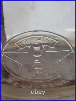 Vintage Columbus 1 Cent Penny Gumball Machine For Parts Repair