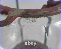 Vintage Columbus 1 Cent Penny Gumball Machine For Parts Repair