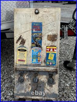 Vintage Condom Novelty Vending Machine Previously Refurbished