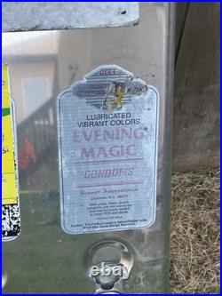 Vintage Condom Vending Machine Novelty Item Everything Works Great