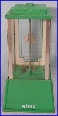 Vintage DEAN Penny / 1 Cent Gum Ball Vending Machine, Coin Opp