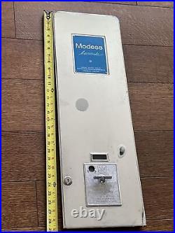 Vintage DOOR Modess Sanitary Napkin Tampon Gas Station Vending Machine Coin Op