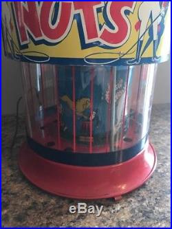 Vintage D-lux Hot Nut Machine Carnival Circus Sideshow Rare