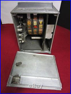 Vintage Dandy Vender 1931 Trade Stimulator 1 Cent Gumball Vender Game Machine