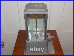 Vintage Dean Penny Arcade Products Co. 1 Cent Gumball Machine No Key