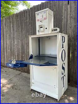 Vintage Denver Post Newspaper Vending Machine