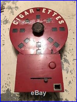 Vintage Dial-A-Smoke Cigarette Vending Machine