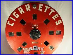 Vintage Dial-A-Smoke Cigarette Vending Machine Triangle Sales Company