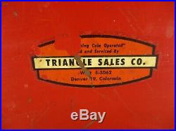 Vintage Dial-A-Smoke Cigarette Vending Machine Triangle Sales Company