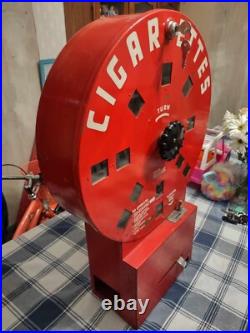 Vintage Dial A Smoke Rotary Coin Op Cigarette Vending Machine Minneapolis, Minn