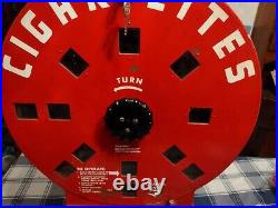 Vintage Dial A Smoke Rotary Coin Op Cigarette Vending Machine Minneapolis, Minn