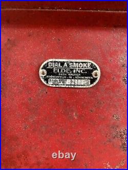 Vintage Dial A Smoke Rotary Coin Op Cigarette Vending Machine Minneapolis, Minn