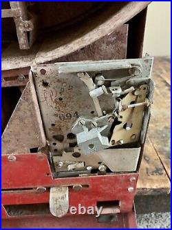 Vintage Dial A Smoke Rotary Coin Op Cigarette Vending Machine Minneapolis, Minn