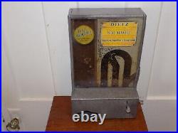 Vintage Dietz Self Service 5 Cent Chewing Gum Vending Machine