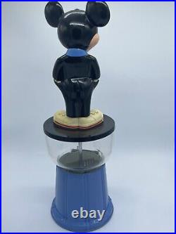 Vintage Disney Mickey Mouse Gumball Machine 60 year Anniversary Superior Works