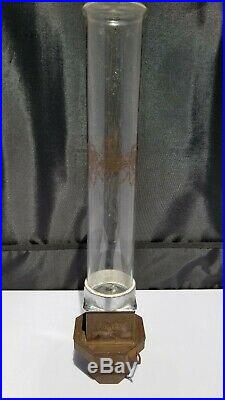 Vintage Dixie Vortex 19 Tall Glass Dome Cup Wall Dispenser Easton, PA