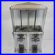 Vintage Double Nugget 1 Cent Gumball Peanut Vending Machine Coin Op See Cond
