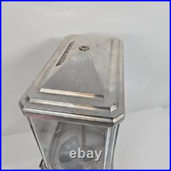 Vintage Double Nugget 1 Cent Gumball Peanut Vending Machine Coin Op See Cond