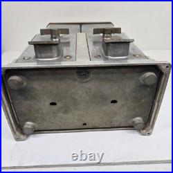 Vintage Double Nugget 1 Cent Gumball Peanut Vending Machine Coin Op See Cond