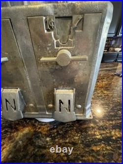 Vintage Double Peanut Candy Machine 1 Cent Antique Working
