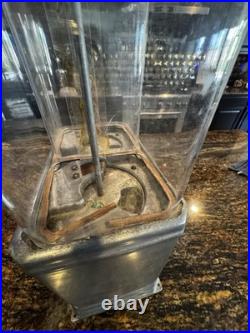 Vintage Double Peanut Candy Machine 1 Cent Antique Working