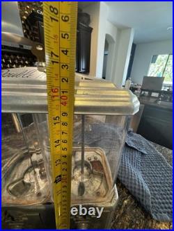 Vintage Double Peanut Candy Machine 1 Cent Antique Working