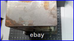 Vintage Double Slot Stamp Vending Machine Brooklyn New York For Parts or Repair
