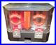 Vintage Double Snacker Candy Vending Machine 25¢ Coin-Op Countertop Display Unit