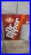 Vintage Dr. Pepper Vending Machine Plexiglass Side Wall Logo