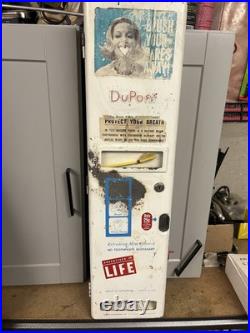 Vintage DuPont 25cent Toothbrush Vending Machine