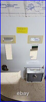 Vintage Dual Maxithins Tampax Tampons Vending Machine Sanitary Napkins Coin Op